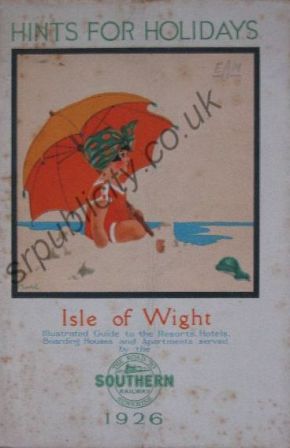 Hints for Holidays - 1926 - Isle of Wight