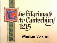 Pilgrimage to Canterbury