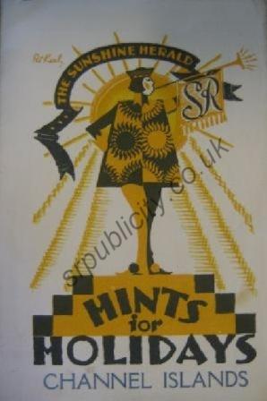 Hints for Holidays - 1928 - Channel Islands